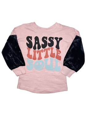 Rockin Royalty Sassy Little Soul LS Graphic Tee