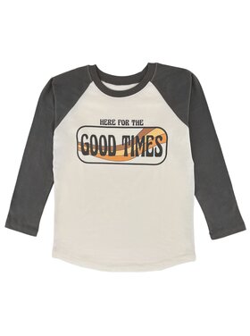Tiny Whales Good Time LS Raglan