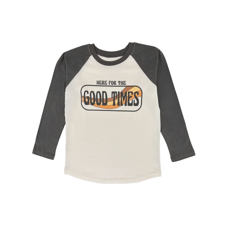 Tiny Whales Good Time LS Raglan