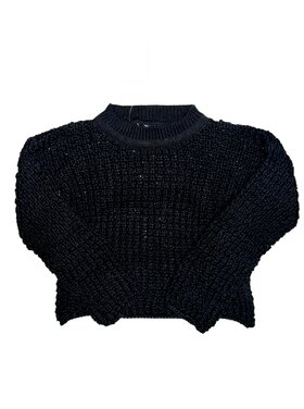 Flowers by Zoe Open Knit Sweater