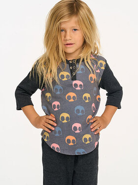 Chaser Skull Candy Vintage Fleece Tee