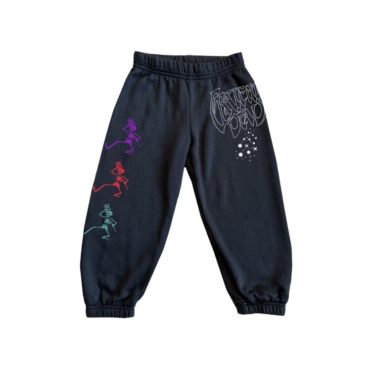 Rowdy Sprout Grateful Dead Black Sweatpant