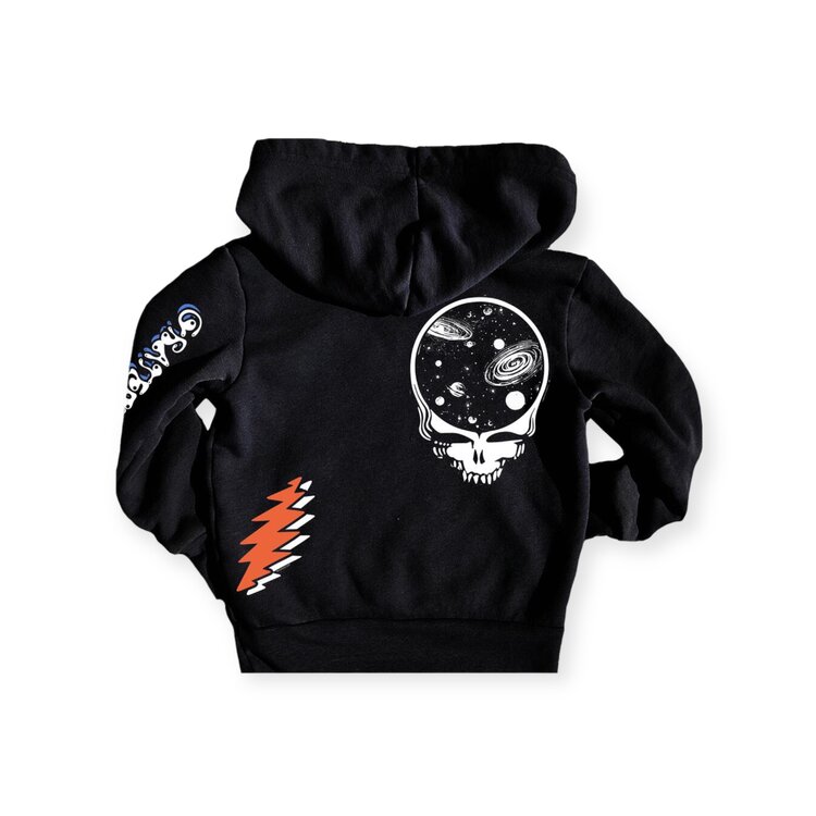 Rowdy Sprout Grateful Dead Black Hoodie