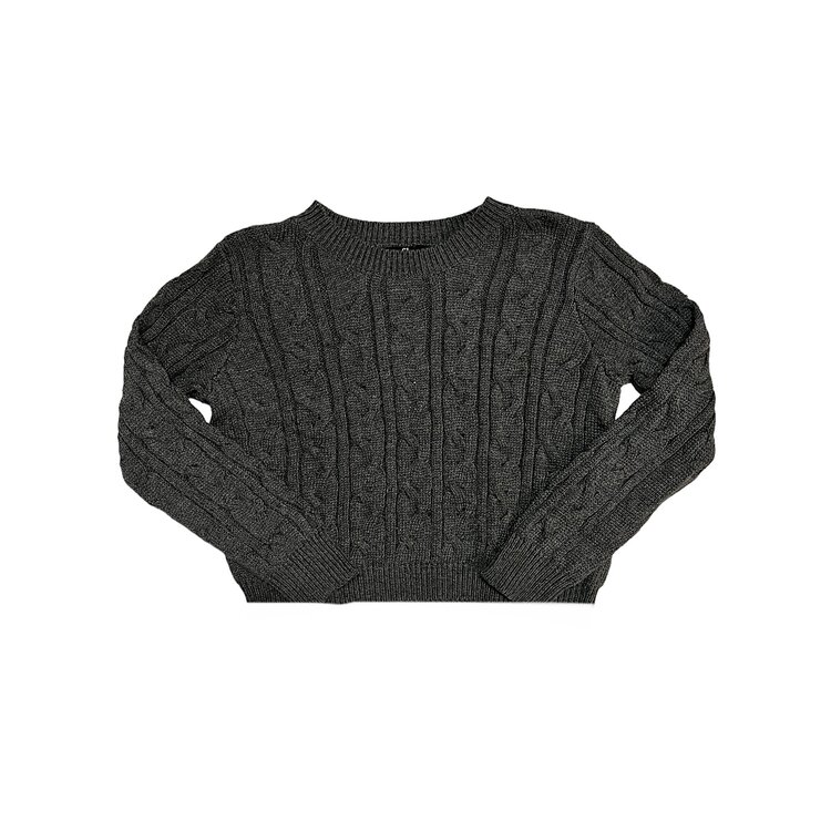 Flowers by Zoe Cable Knit Sweater