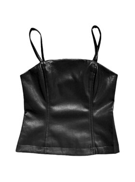 Katie J NYC Lexie Vegan Leather Bustier