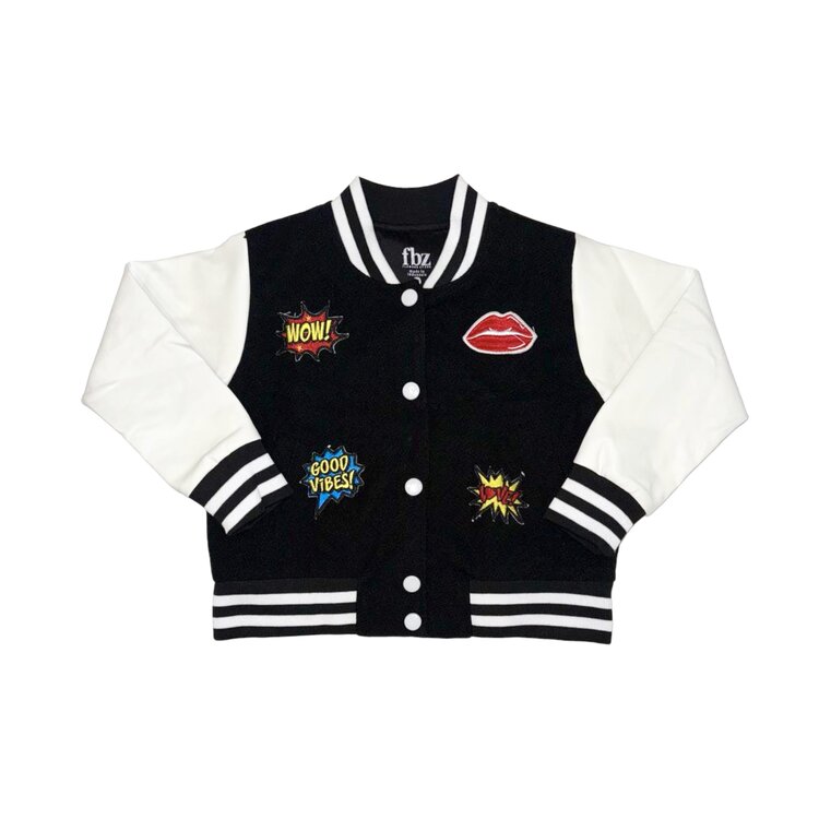 Flowers by Zoe Varsity Icon Jacket