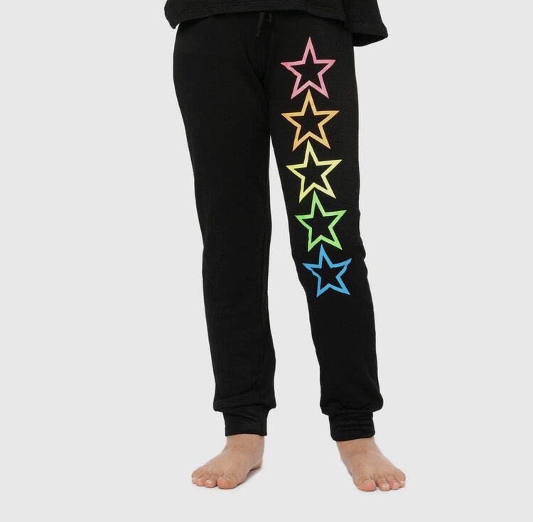 Malibu Sugar Neon Stars Jogger