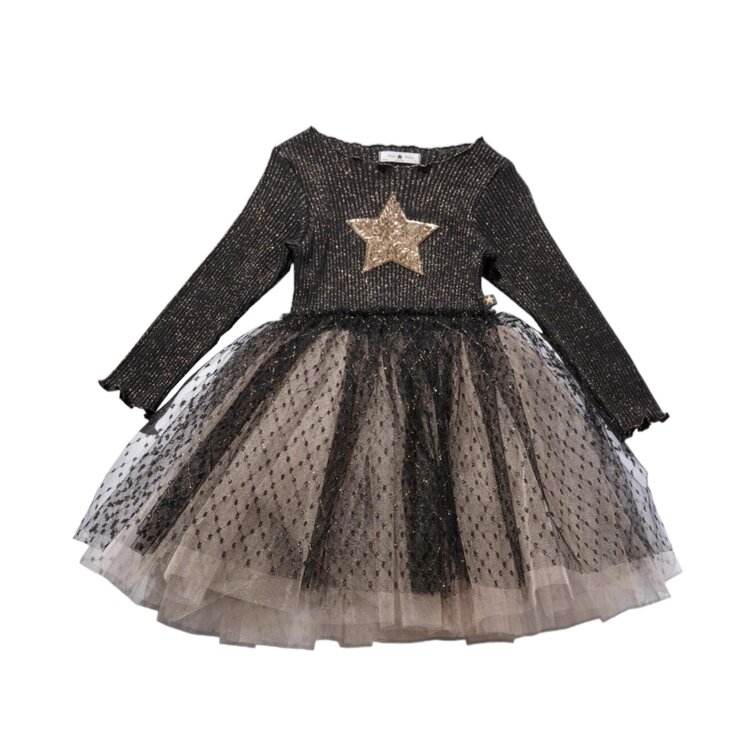 Petite Hailey Frill LS Tutu Dress