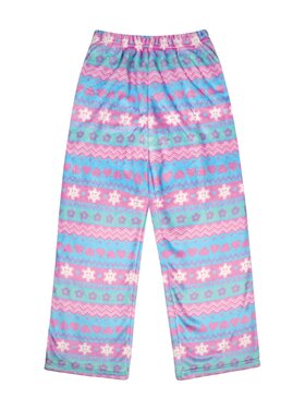 Iscream Fair Isle Smiles Plush Pants