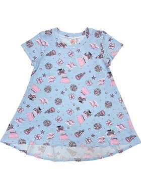 Esme Cheer SS Hi/Low Dress