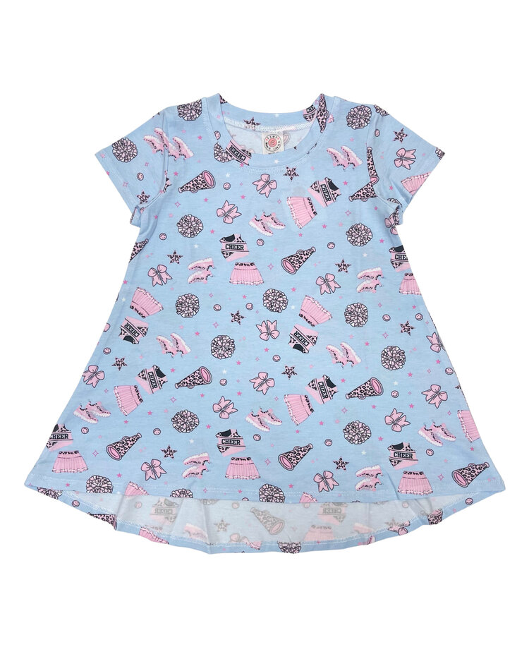 Esme Cheer SS Hi/Low Dress