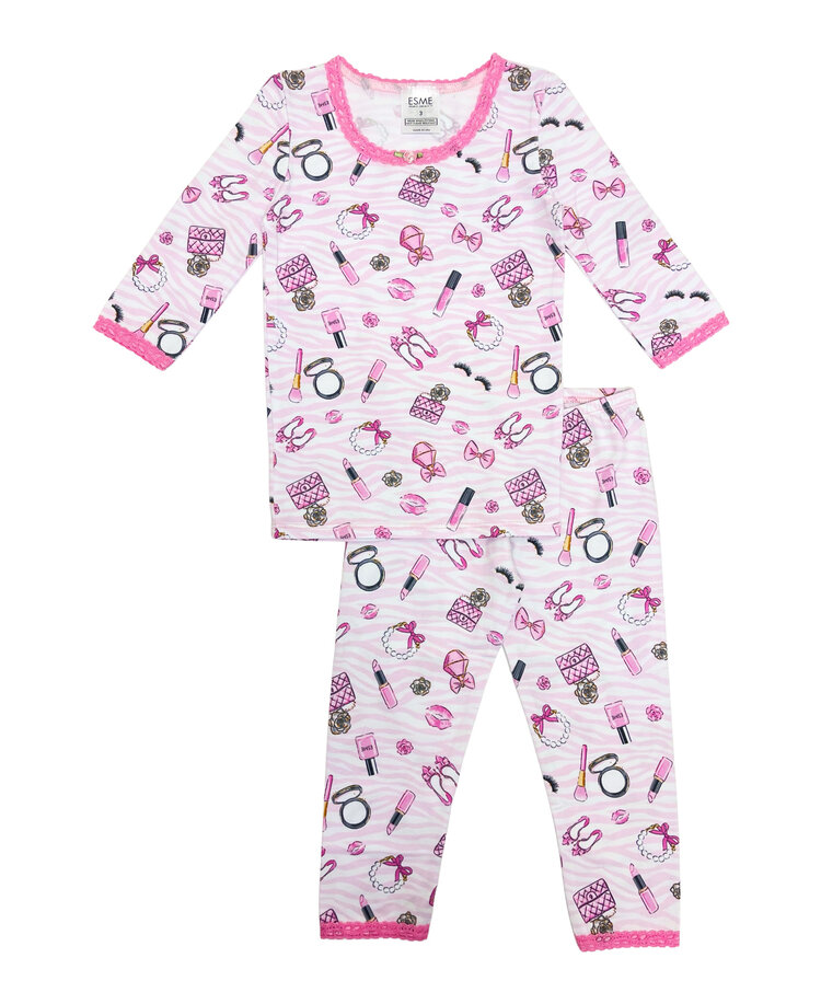 Esme Glam 3/4 Sleeve Pj Set