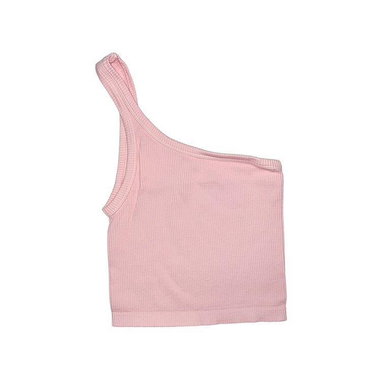 Nikibiki One Shoulder Crop Top