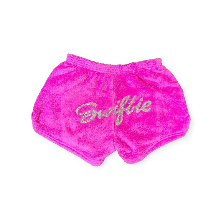 Made With Love & Kisses Swiftie Plush Shorts