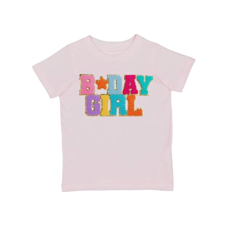 Sweet Wink Birthday Girl Patch Tee