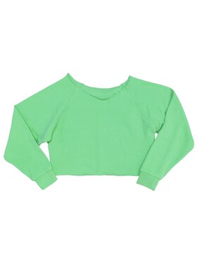 Katie J NYC Shane Off Shoulder Crop Pullover