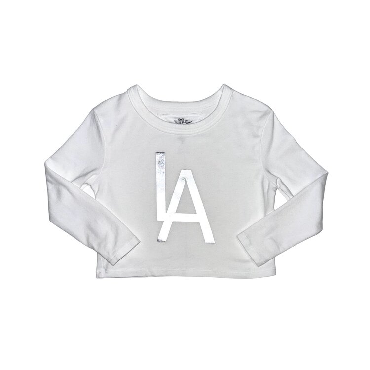 T2 Love LA Long Sleeve Thumbhole Top