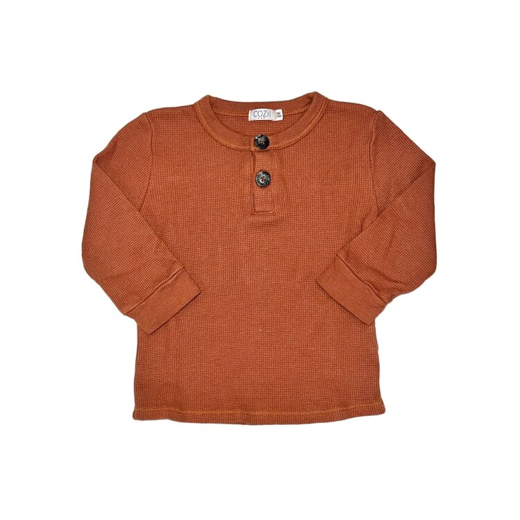 Cozii Long Sleeve Henley