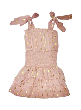 Flowers by Zoe Gold Dot Dress