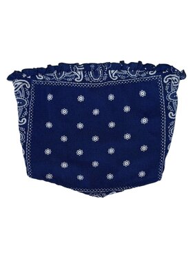 Flowers by Zoe Bandana Strapless Top