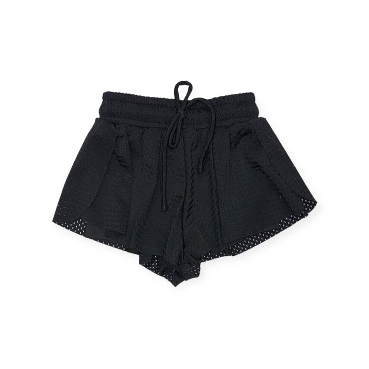 Flowers by Zoe Flutter Mesh Shorts