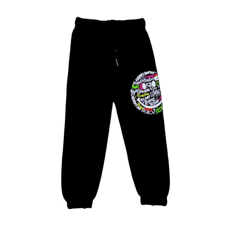 Flowers by Zoe Happy Face Words Jogger