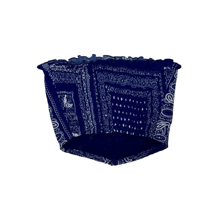 Flowers by Zoe Bandana Strapless Top