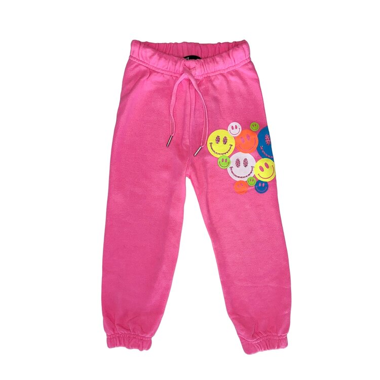 Flowers by Zoe Neon Happy Faces Jogger