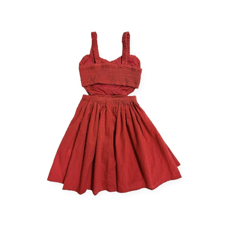 Swiss Dot Heart Dress