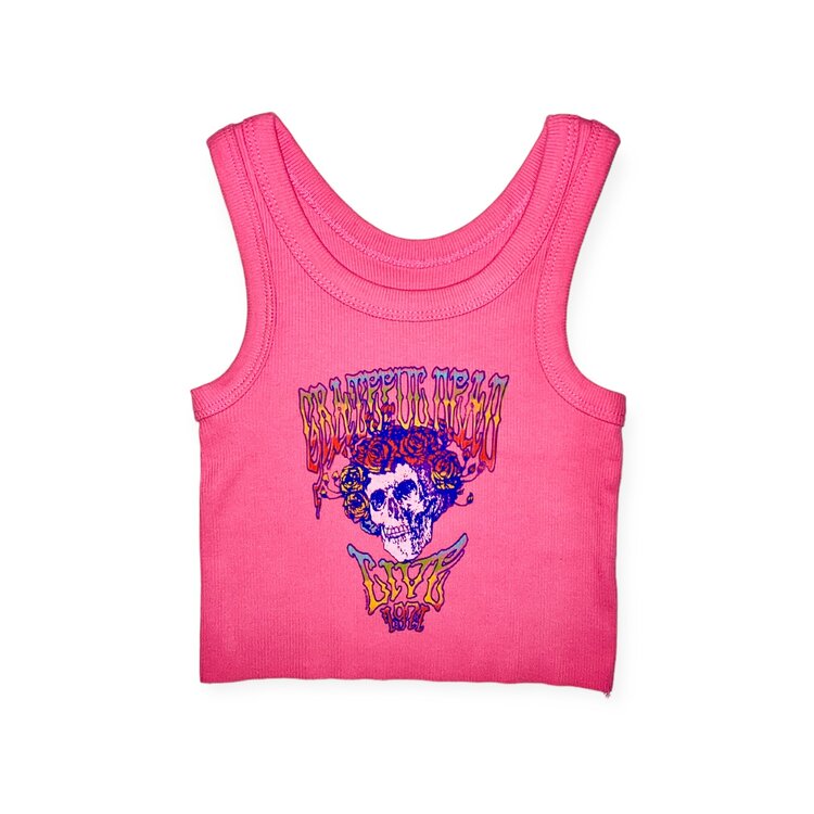 Rowdy Sprout Grateful Dead  Crop Tank