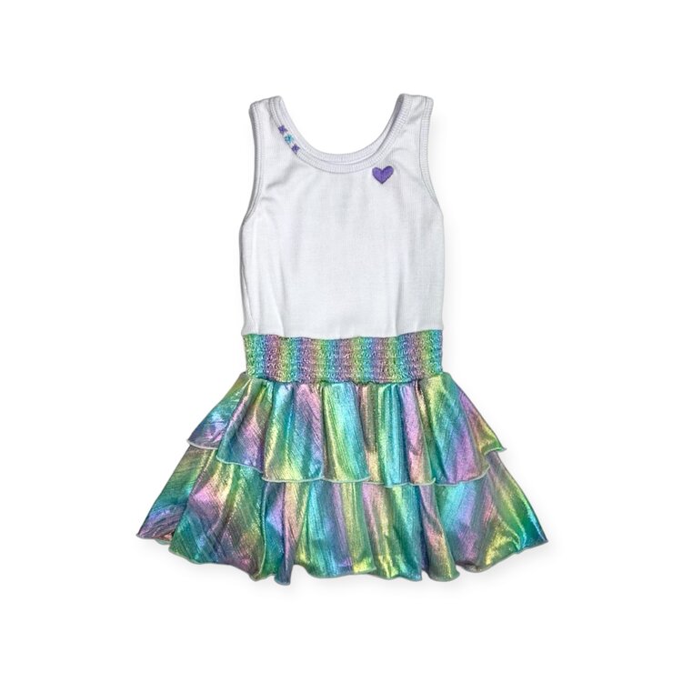 Flowers by Zoe Iridescent Heart Dress