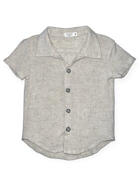 Cozii Linen Button Down SS Shirt
