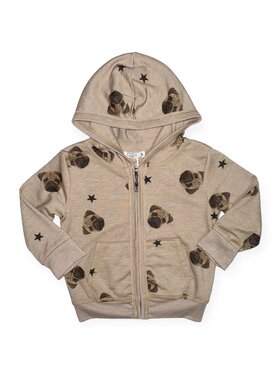 Cozii Pugs Zip Hoodie