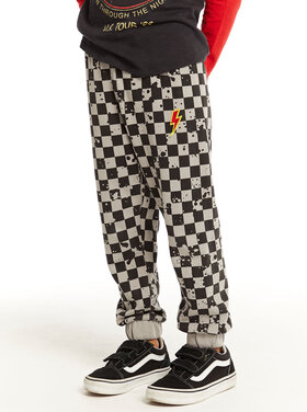 Chaser Lightning Splatter Checker Joggers