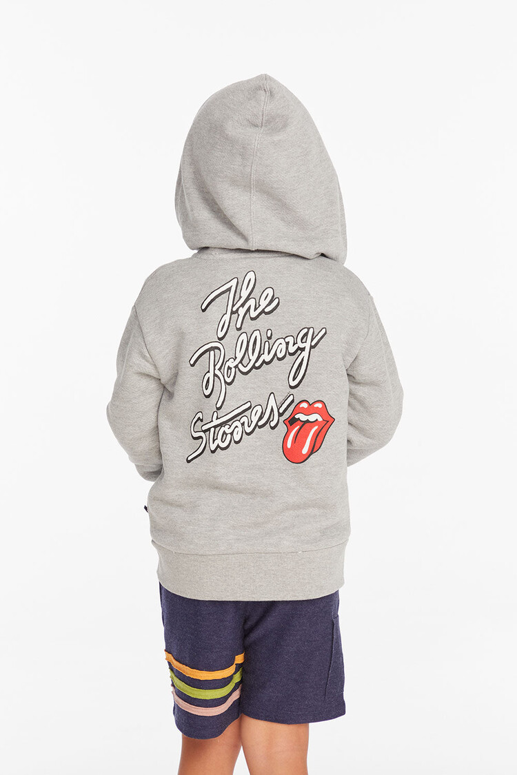 Chaser Rolling Stones Script Logo Zip Hoodie