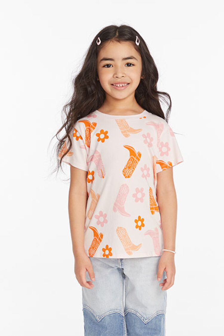 Chaser Cowgirl Boots Tee