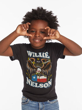 Chaser Willie Nelson Born For Trouble Tee