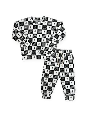 Lucky Panda Kids Cool Dude Jogger Set