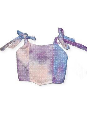 Flowers by Zoe Ombre Embroidered Top