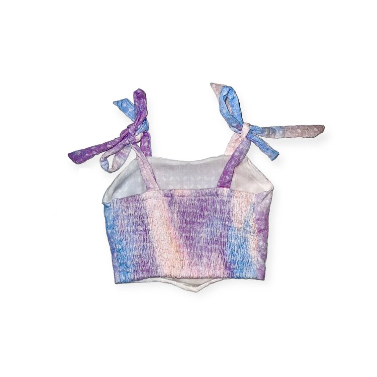 Flowers by Zoe Ombre Embroidered Top