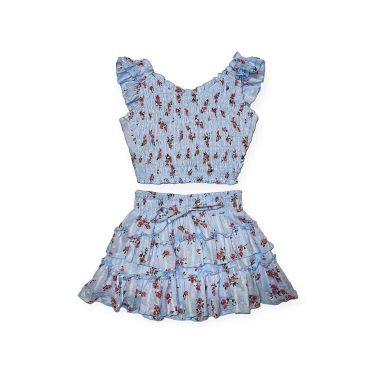 Flowers by Zoe Floral Skirt Set