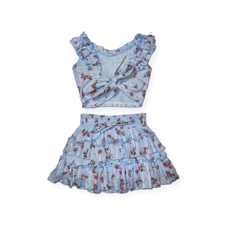 Flowers by Zoe Floral Skirt Set