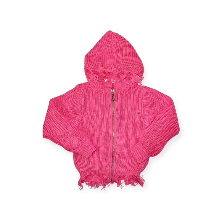 Tweenstyle Knit Zip Hoodie Sweater