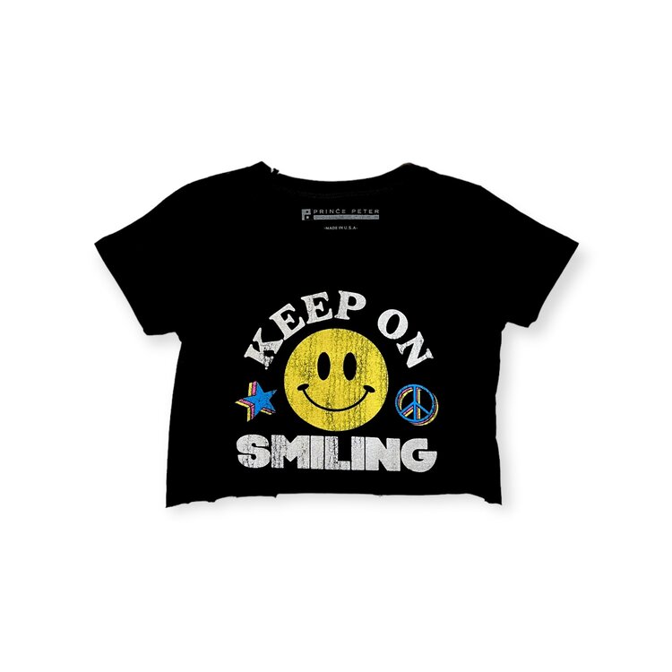 Prince Peter Keep On Smiling Crop Tee