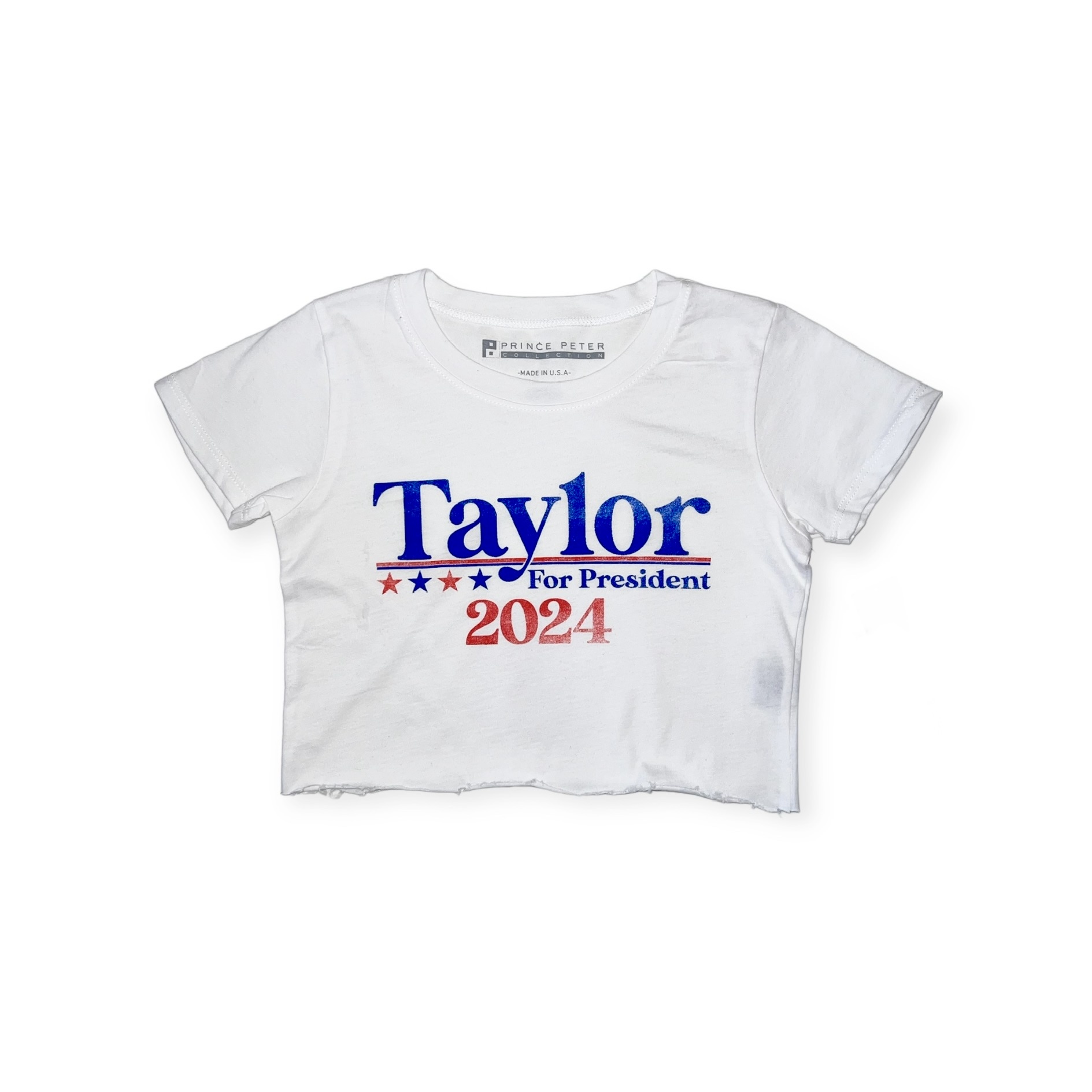 Taylor For Presiden Crop Tee