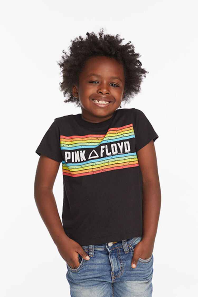 Chaser Pink Floyd Rainbow Stripe Tee