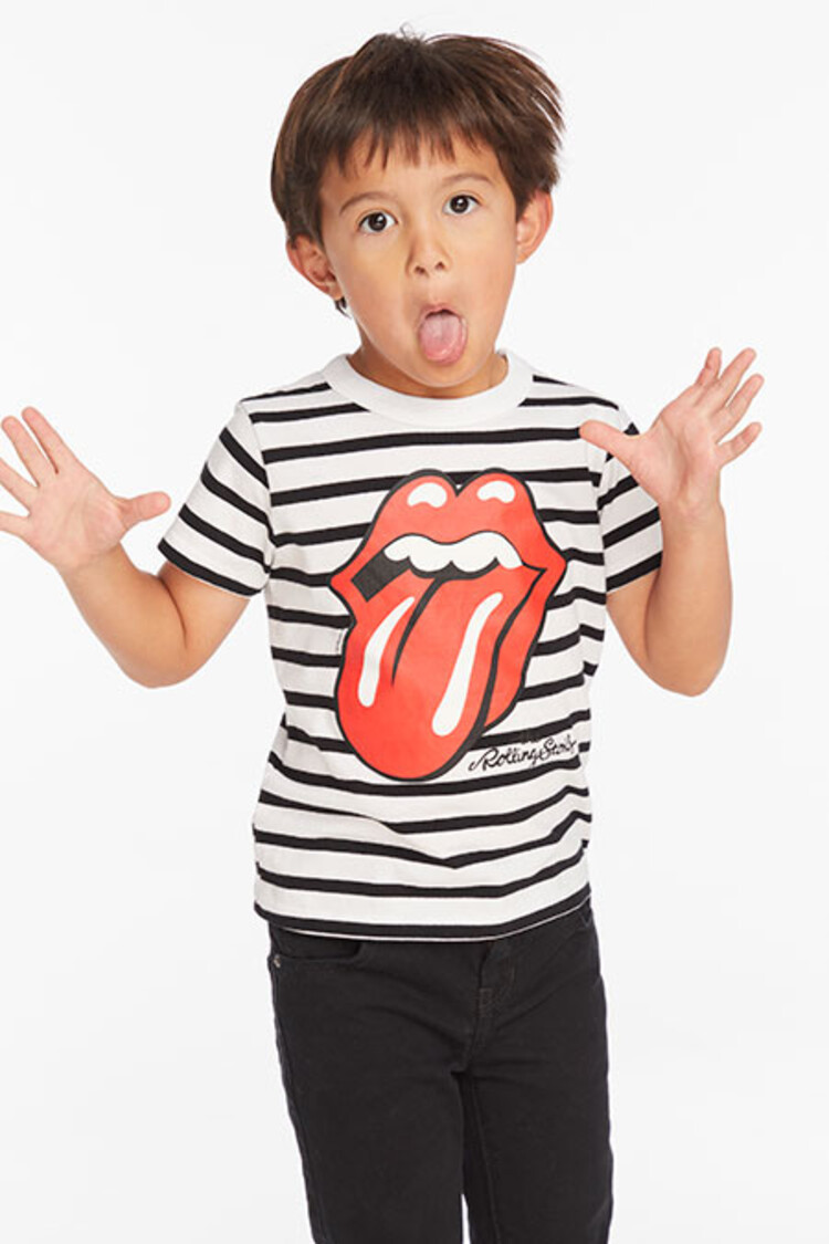 Chaser Rolling Stones Stripe Tee