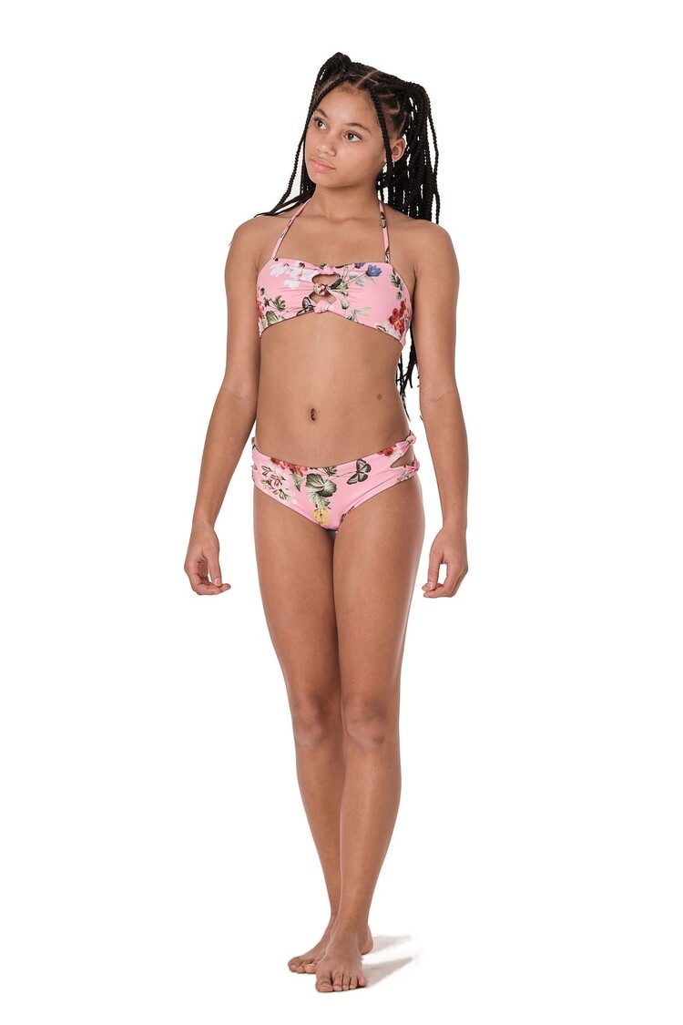 Submarine Forest Pink Knot Me Bikini