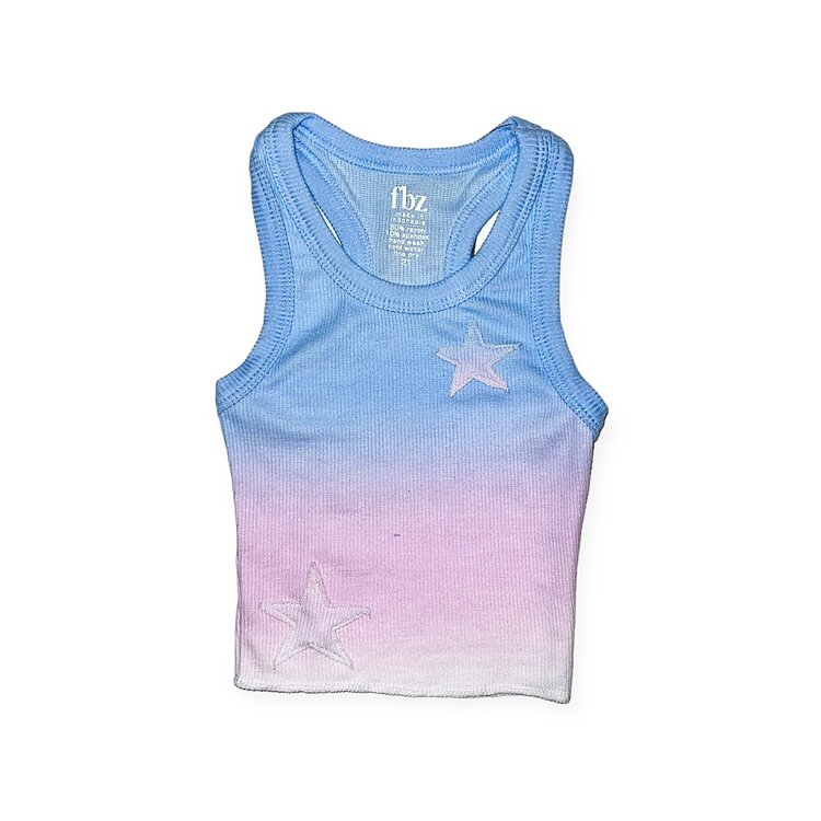 Flowers by Zoe Ombre Star Tank