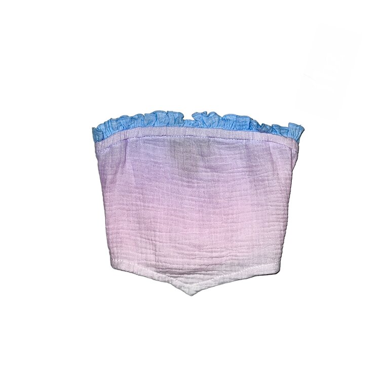 Flowers by Zoe Ombre Gauze Bandeau Top